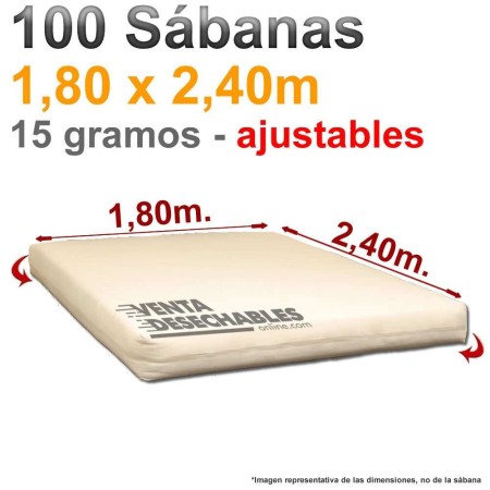 Sábanas ajustables 180 x 240 cama grande