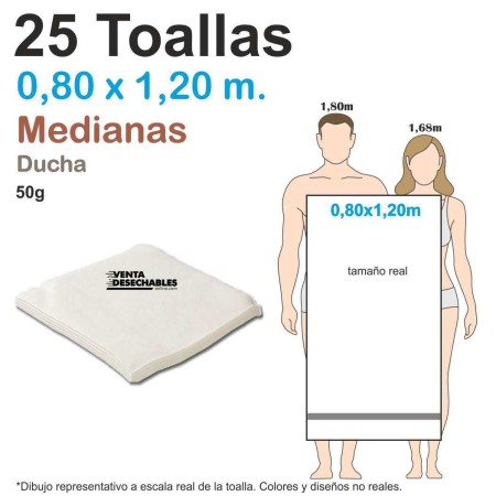 Toalla un solo uso barata