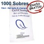 1000 Sobres monodosis de champú y gel baño hotel