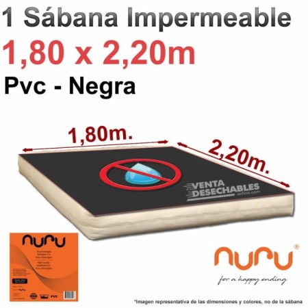 sábana para masaje nuru