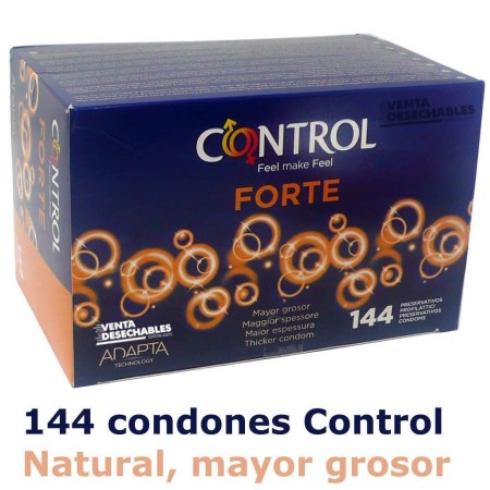 Condones control fuertes