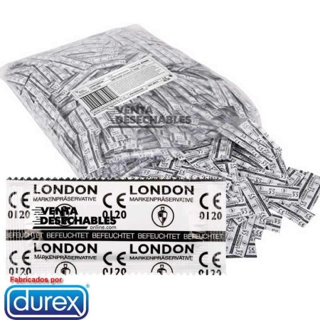 Bolsa 100 Preservativos London Natural