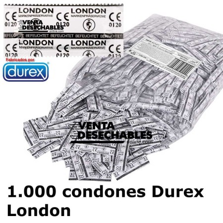 Preservativos Durex London al por mayor