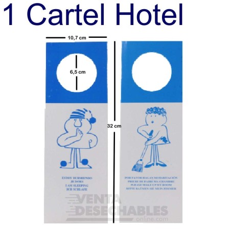 cartel de no molestar