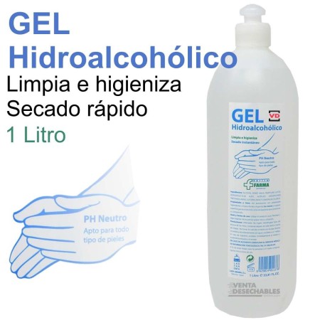 Gel Hidroalcohólico 1 Litro