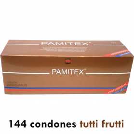 144 Preservativos Pamitex Tutti Frutti 200x53mm