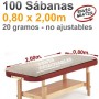Sábanas Camilla 0,80x2,00m