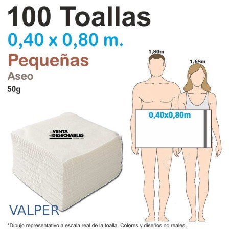 Toallas desechables Valper para peluquerías