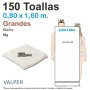Toallas Desechables Grandes Valper Baño