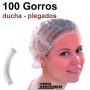 Gorros Ducha Acordeón Transparentes
