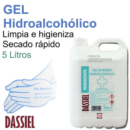 Gel Hidroalcohólico 5 Litros Para Manos Desinfectante