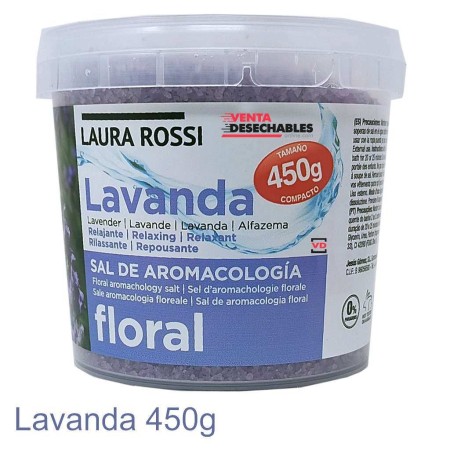 Sal baño lavanda casa de los aromas