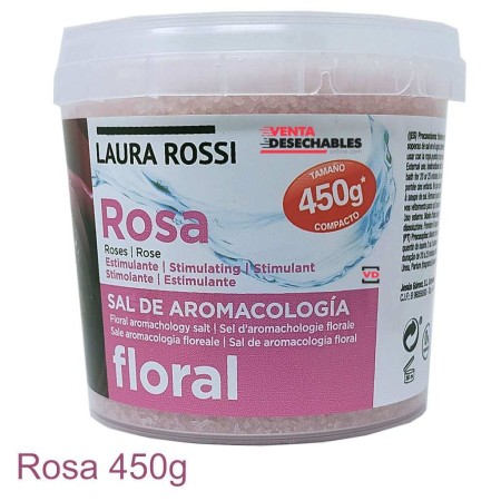 Sal baño rosa casa de los aromas