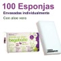 Esponjas Con Aloe y Con Jabón De Un Solo Uso Begobaño