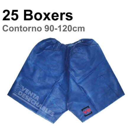 Boxers Hombres Color Azul