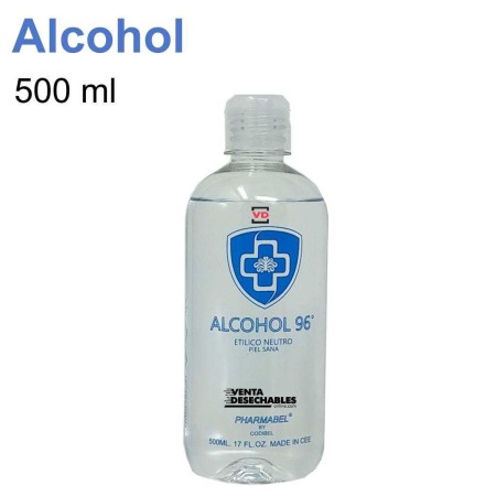 Alcohol 96º 500 ml - Pharmabel