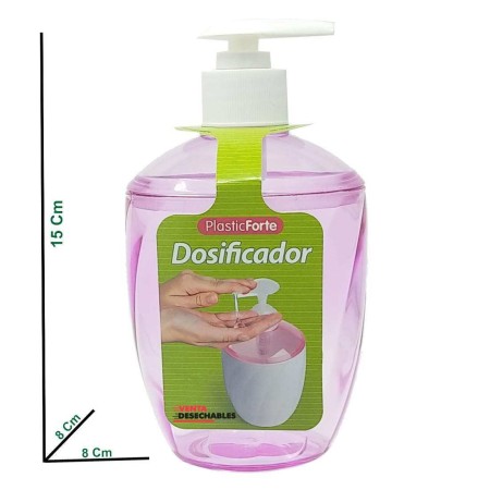 Dosificador Con Dispensador 0,4L Rosa
