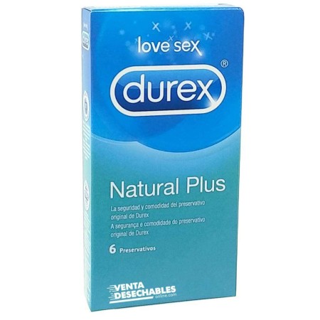 6 Preservativos Durex Natura Plus