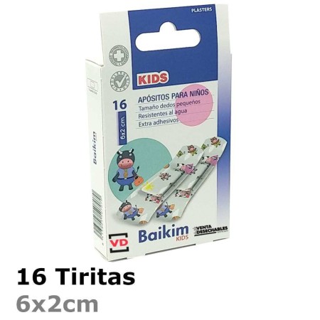 16 Tiritas Infantiles Baikim
