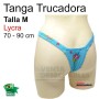 Tanga Trucadora Azul Dibujos Variados
