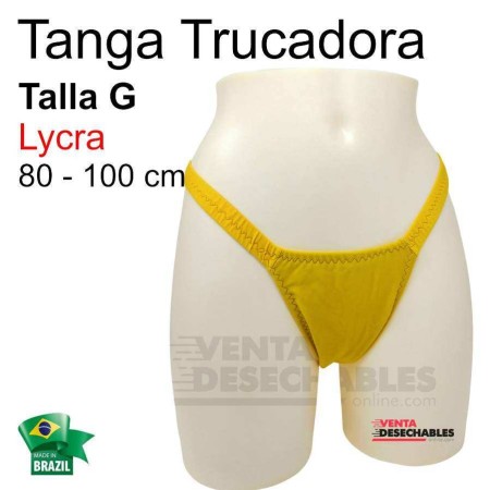 Trucadora Lycra Mostaza Talla G - Ivete