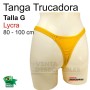 Tanga Trucadora Color Mostaza - Fabricada en Brasil