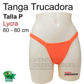 Tanga Trucadora Lycra Coral