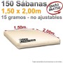150 Sábanas Desechables 150 x 200