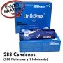 2 Cajas Unilatex y lubricante