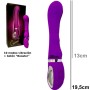 Vibrador Garnet 19 cm - Violeta