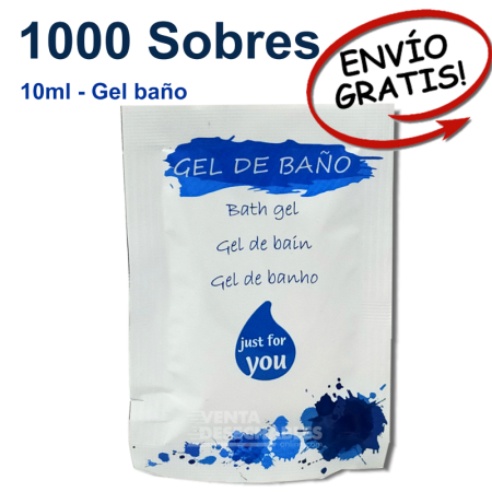 Gel Baño En Sobres Monodosis