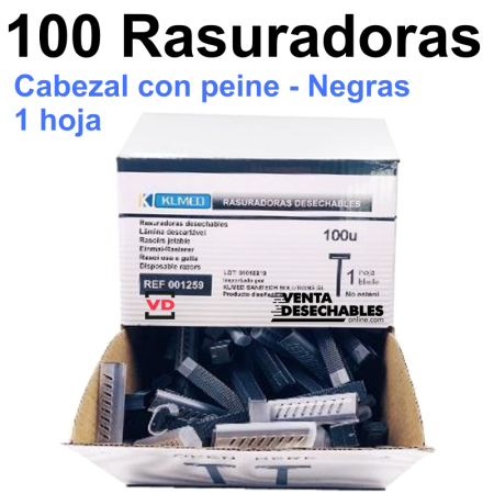 Rasuradoras Desechables de 1 hoja