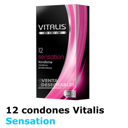Condones Vitalis Sensation