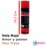 Vela De Olor Fresa Para Amor Pasión