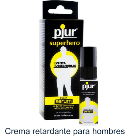 Crema Retardante Concentrada Pjur SuperHero 20ml