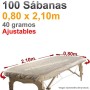 Sábana camilla 40 gramos