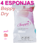 4 Esponjas Vaginales Lubricadas Beppy Dry