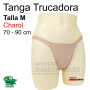Tanga trucadora talla M - Mediana COLOR ROSA