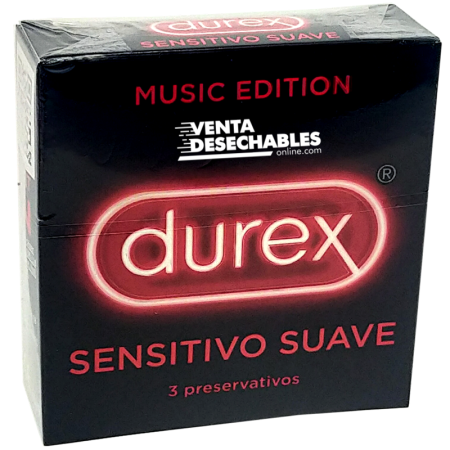 Preservativos Durex Sensitivo Suave Music Edition