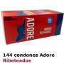 Condones Adore 190x52 mm Ribeteados