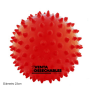 Pelota Masaje Pinchos 23 cm Roja Grande