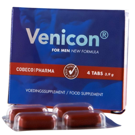 4 Pastillas Hombres - Venicon