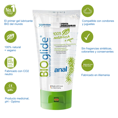 Lubricante Bioglide Anal