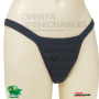 TANGA NEGRO ENCAJE