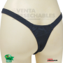 TANGA NEGRO ENCAJE