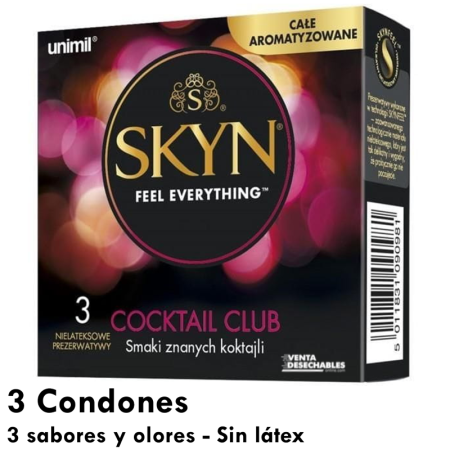 Preservativos Skyn Coctail Club