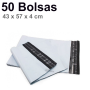 50 Bolsas para Mensajería 43 x 57 Cm