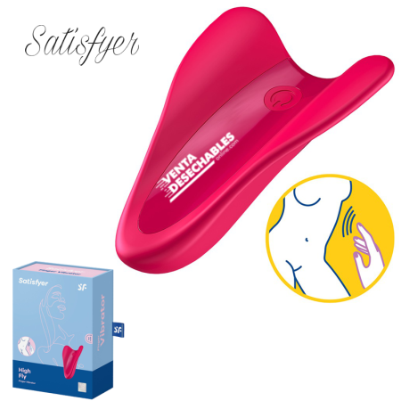 Satisfyer High Fly - Estimulador Mano - rojo