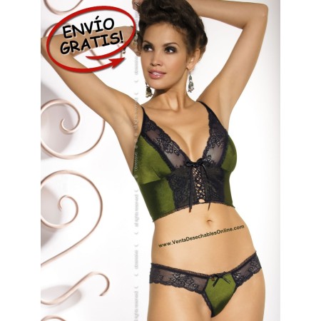 Conjunto 2 piezas. Foxtrot top & thong. Talla S/M.