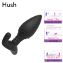 Lovense Hush Tapón Anal Negro